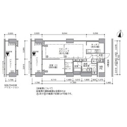 東雲キャナルコートＣＯＤＡＮ１６号棟の物件間取画像